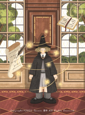 插画| Hogwarts School of Witchcraft and Wizardr

“如果你生于1985到1998年之间，请记得你的霍格沃茨入学通知书之所以没寄到，是因为伏地魔抹去了政府文件中这期间出生的麻瓜巫师记录。”— —J.K.罗琳”

也许这么多年我们早已经变成为生活奔忙的大人，但只要荧幕亮起，就好像还能回到那个天真单纯相信猫头鹰总有一天会送来霍格沃茨录取通知书的童年。

仍然等待着衔着霍格沃茨录取通知书的猫头鹰会到来，也仍然相信着魔法世界一直存在。

同学们，我们下学期霍格沃茨再见~