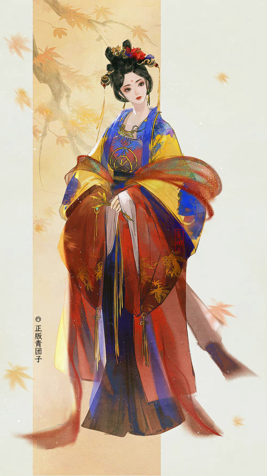 ✦ 有美人兮，如沐春风
cr: 正版青团子