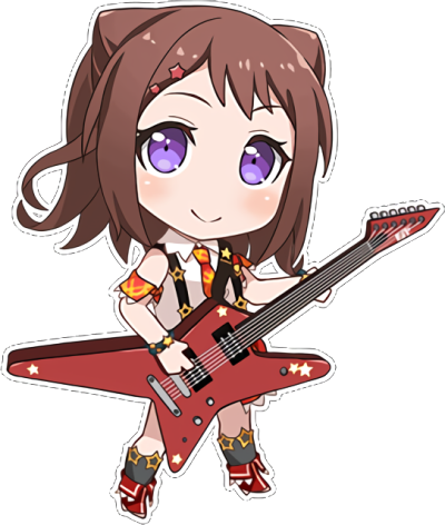 Poppin'Party——户山香澄 Q版服装形象（普通）
〔★★ 舞台〕