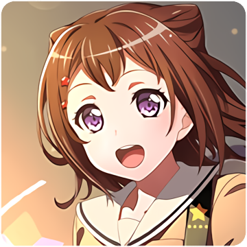 Poppin'Party——户山香澄 常驻卡牌-无期限（图标-特训前）
〔★★★ 约定的糖果〕