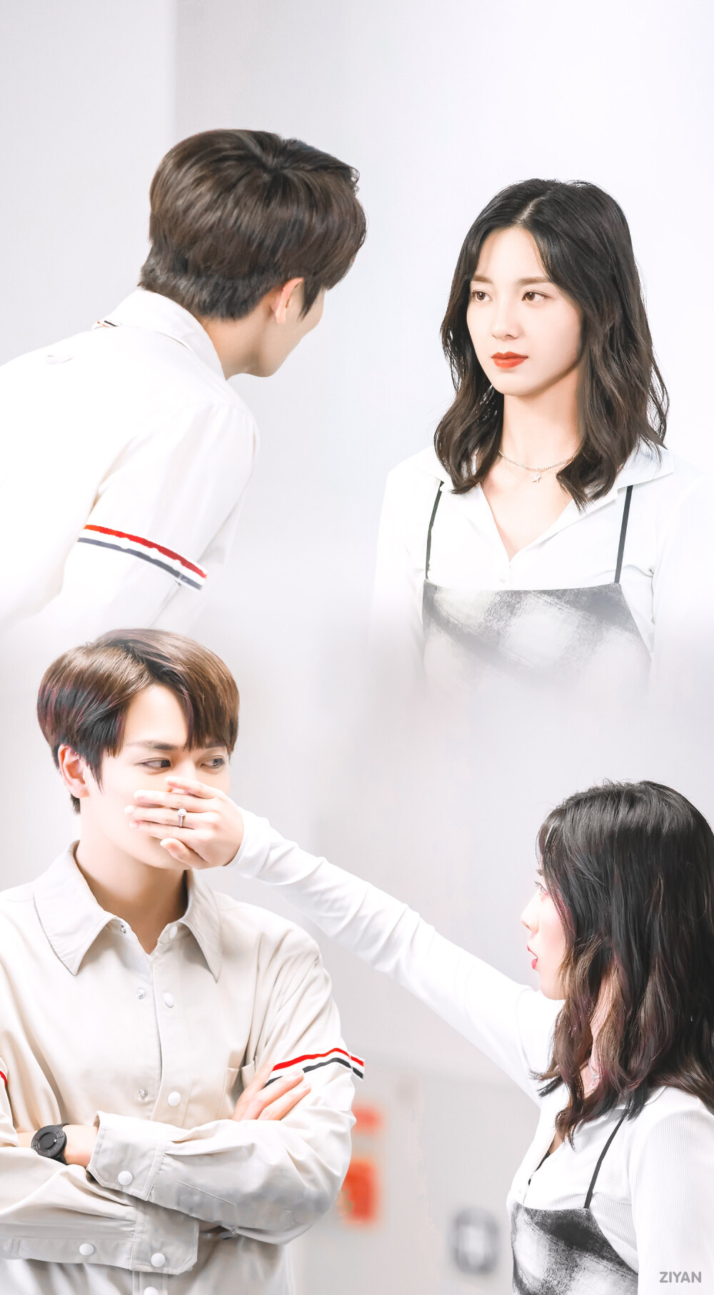 林彦俊原来我很爱你##万鹏原来我很爱你# 自制壁纸13p电脑2p|禁二 