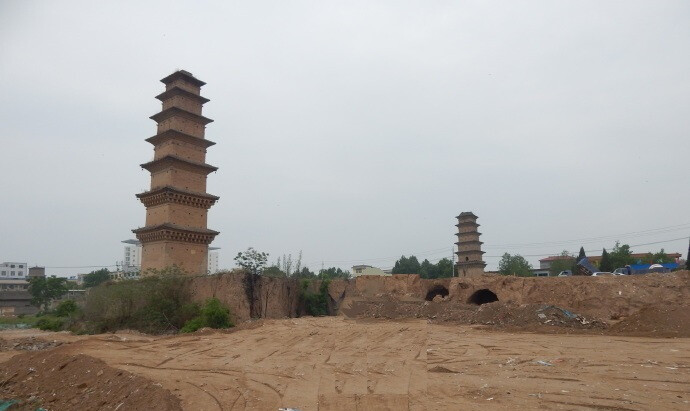 晋 临猗 妙道寺双塔