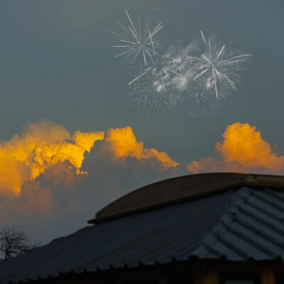 原野上有一股好闻的淡淡焦味，太阳把一切成熟的东西焙得更成熟，黄透的枫叶杂着赭尽的橡叶，一路艳烧到天边。