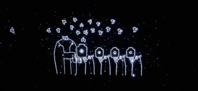 你别赤脚在这草地上散步,我的花园到处是星星的碎片。一一伊迪丝-索德格朗《星星》