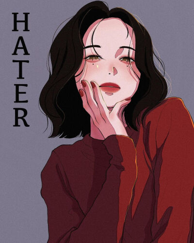 画师 _jung_ss 的复古系少女