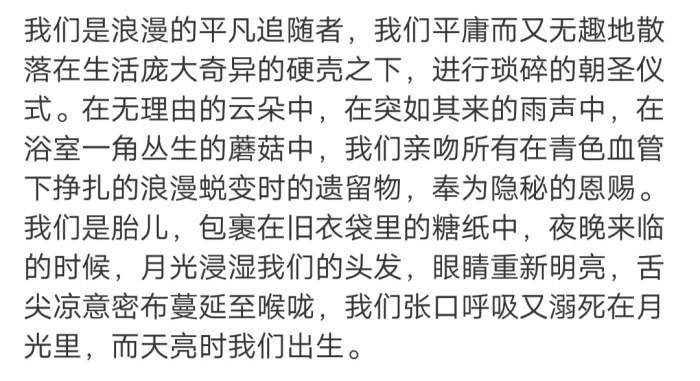 
* 我指尖吉他的节拍 染上寂寞的纯白