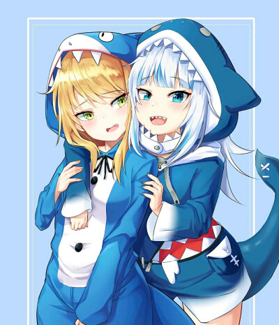 可可爱爱的鲨鱼女孩（2）