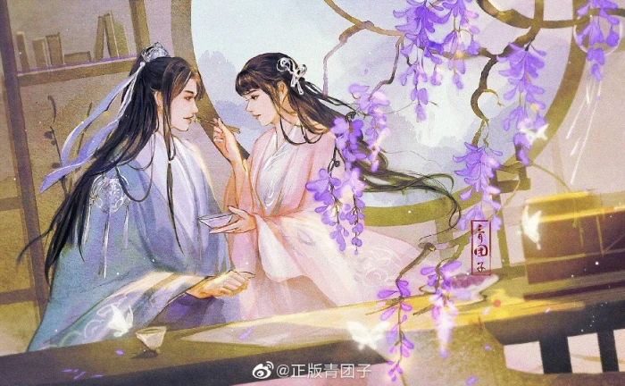 "一拜天地！""本座不信天地，省了。""二拜高堂！""没有高堂，省了。""教主，这是俗礼啊……""本座向来不俗。我不自恋，我恋小素儿，本座喜欢最后一句，你一定要大声念出来！""是，送入洞房！"