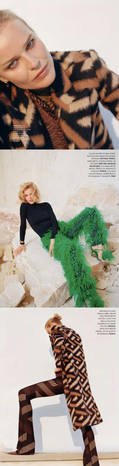 Elle France August 2021 法国版ELLE八月刊
模特: Eva Herzigova
摄影: Bjorn Ioss
[weibo@小象王国]