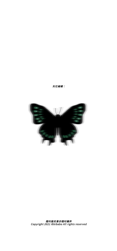 蝴蝶壁纸 Beautiful Butterfly
图片来源：无汽阿禧