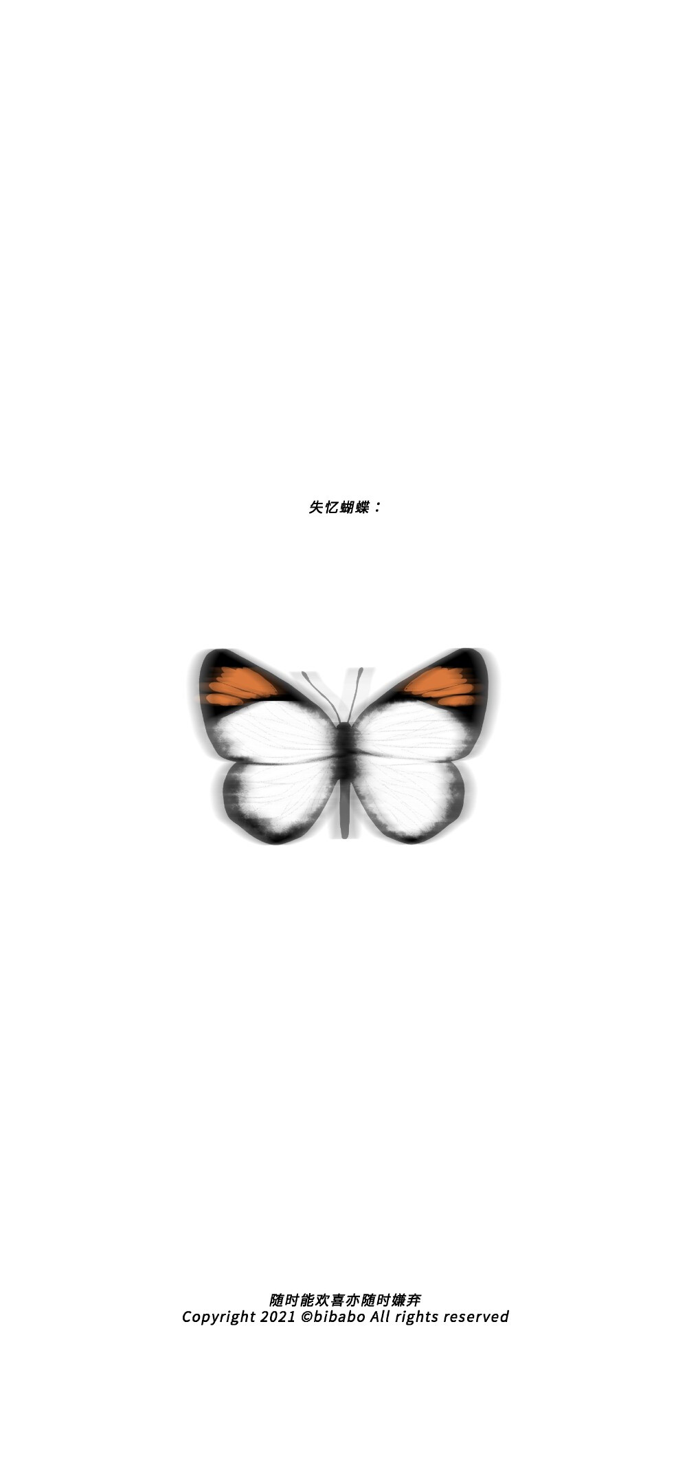 蝴蝶壁纸 Beautiful Butterfly
图片来源：无汽阿禧