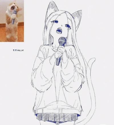 画师：nisp_art
猫咪拟人