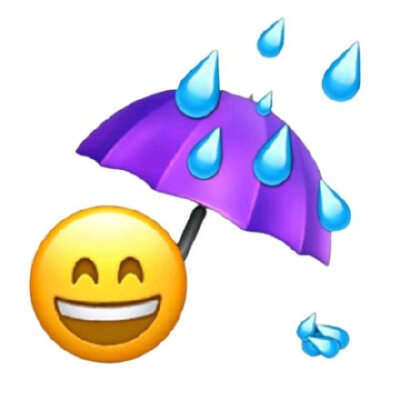 黄豆流汗emoji 表情包