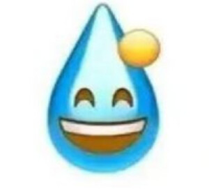 黄豆流汗emoji 表情包