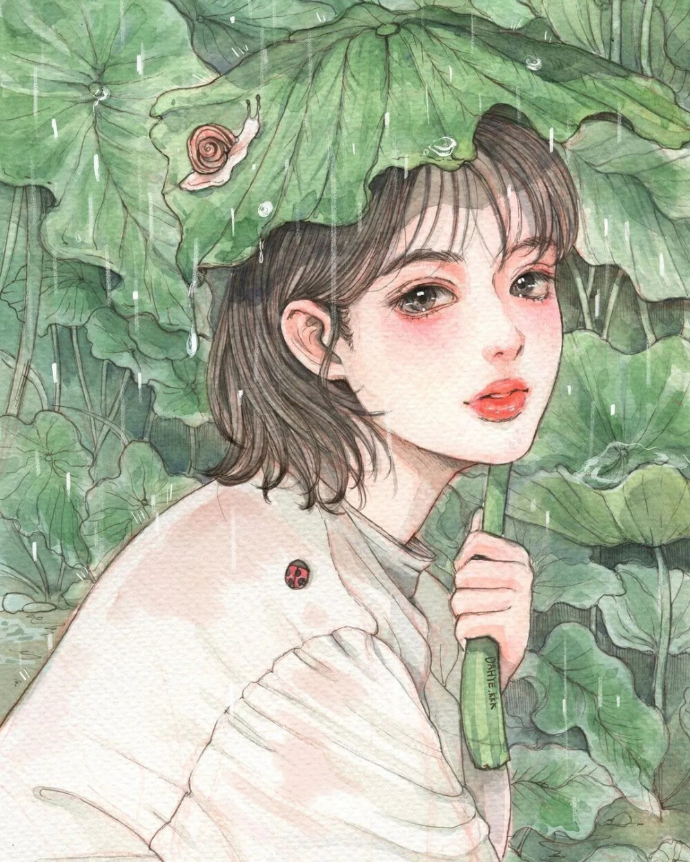 手绘头像｜可爱人物插画~
ins：dahye