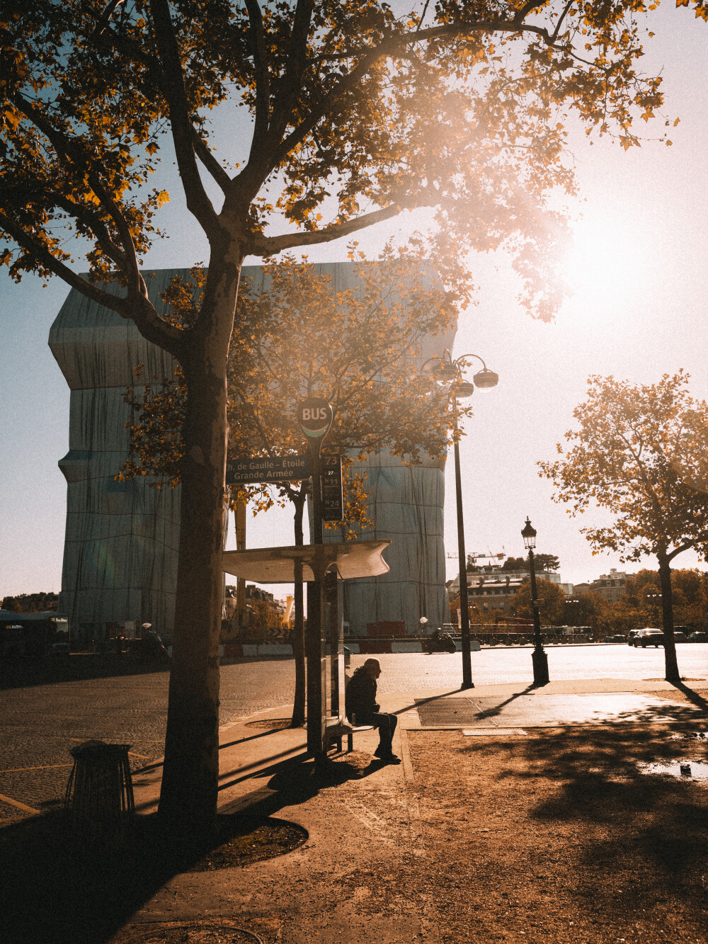 包裹的凯旋门 L’Arc de Triomphe Wrapped by Christo Vladimirov Javacheff & Jeanne-Claude
photo by 白墨水-陈寅