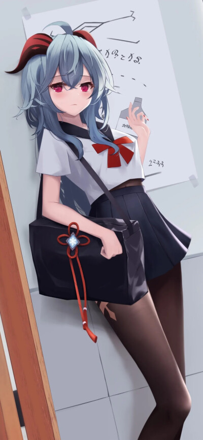 校服少女