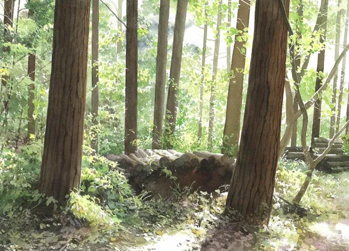 日本的水彩画家--Abe Toshiyuki阿部俊之