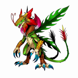 热带兽,龙形态的植物型数码宝贝,登场于数… - 高清图片,堆糖,美图