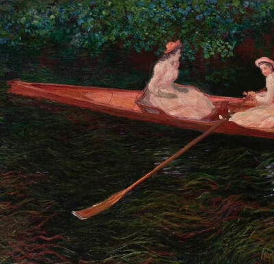 ​“The Canoe on Epte“, Claude Monet ​​​