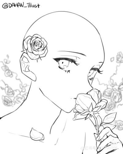 侵删，网图，动漫人物模板