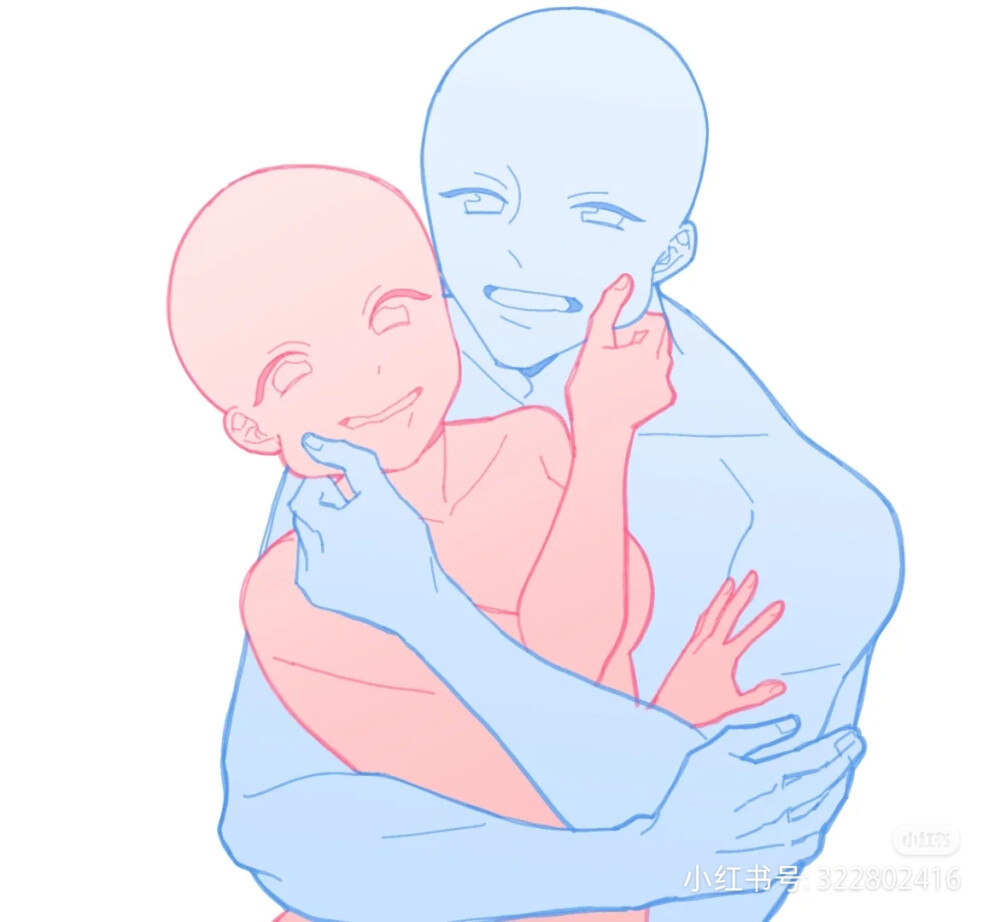 侵删，网图，动漫人物模板