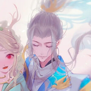 瑶/云中君 王者情头源lofter画师:指居为… - 高清图片,堆糖,美图壁纸