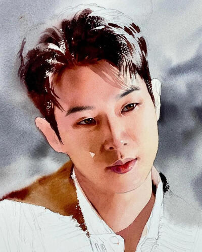 韩国的水彩画家、水彩培训师:J.hunsung（郑勋成）