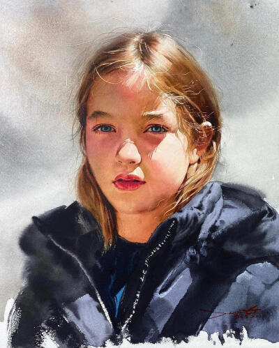 水彩画家、水彩培训师:J.hunsung（郑勋成）