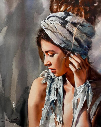 水彩画家、水彩培训师:J.hunsung（郑勋成）