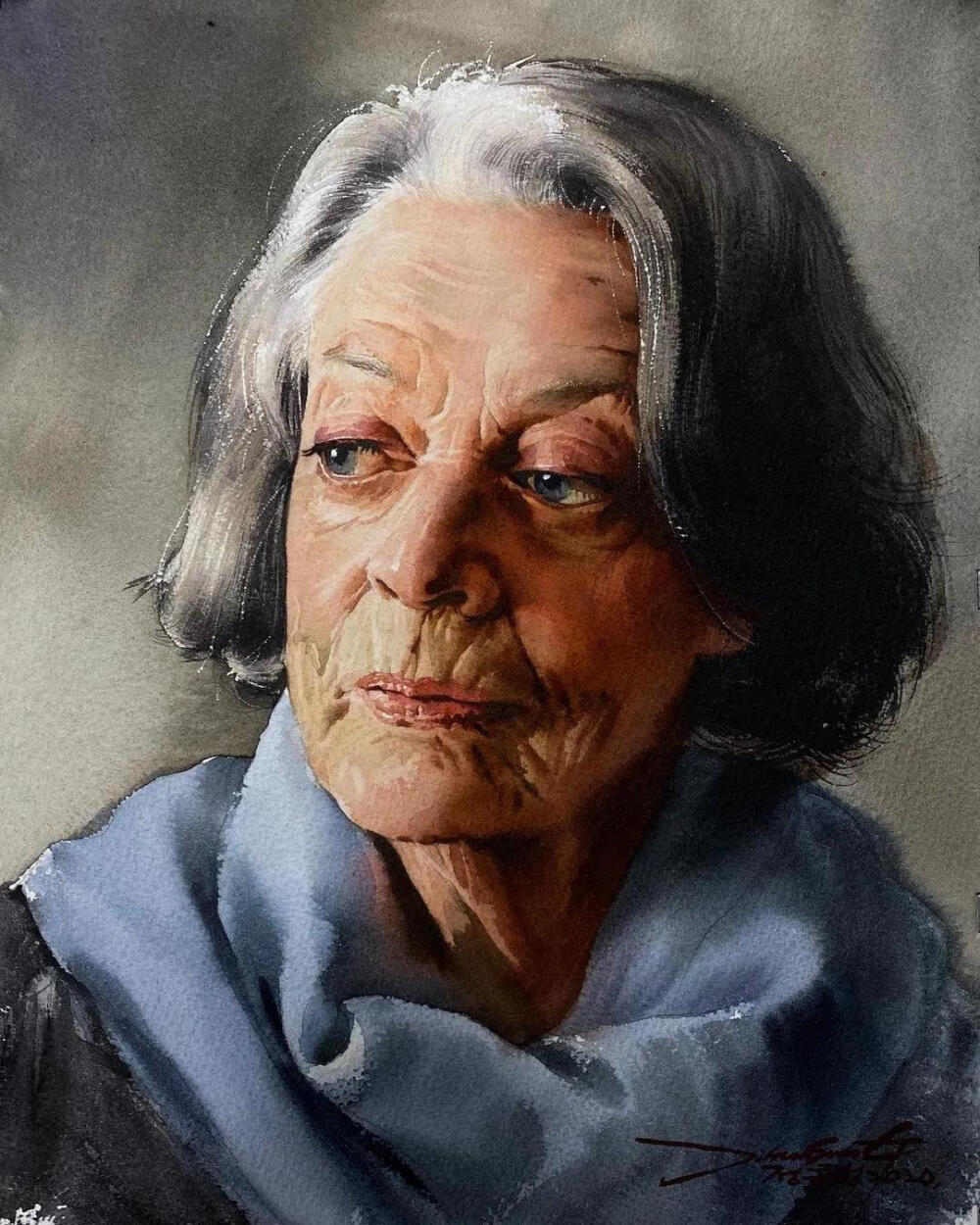 水彩画家、水彩培训师:J.hunsung（郑勋成）