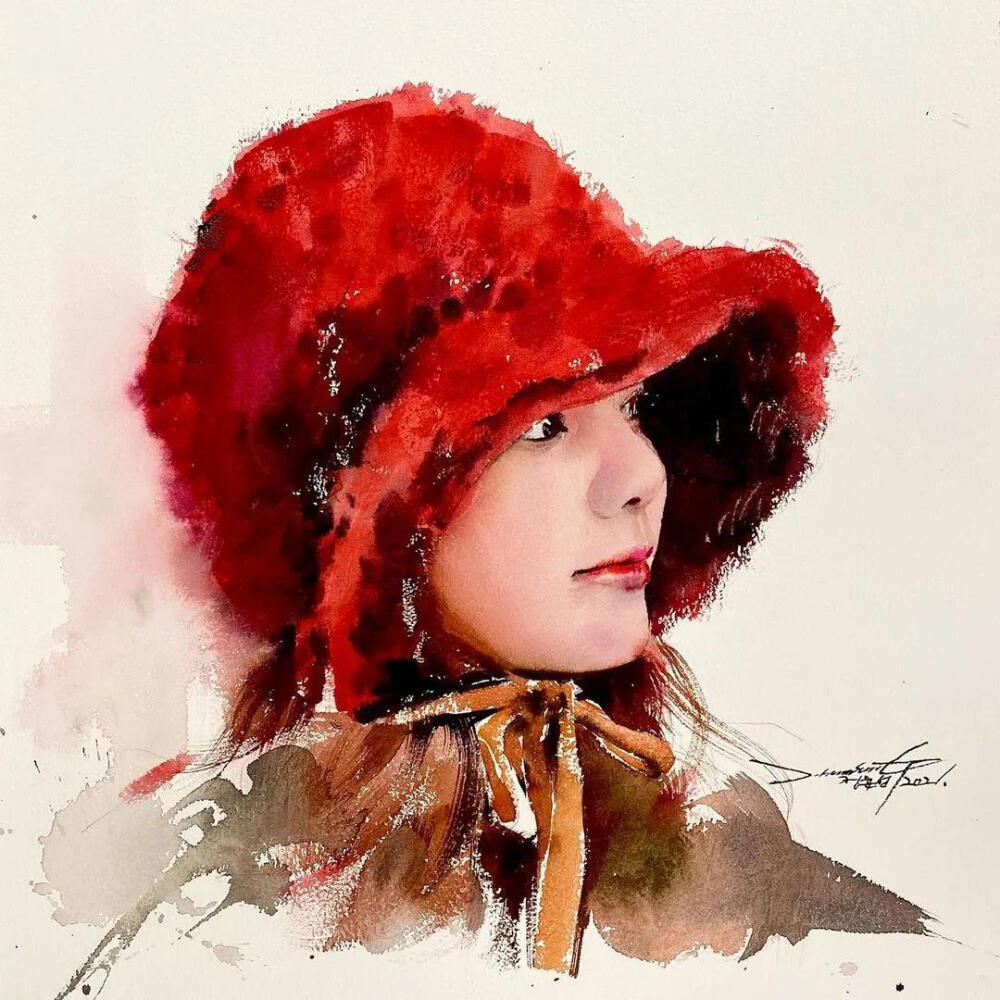 水彩画家、水彩培训师:J.hunsung（郑勋成）