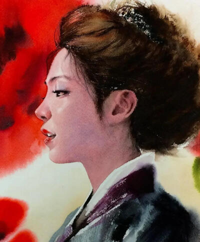 水彩画家、水彩培训师:J.hunsung（郑勋成）