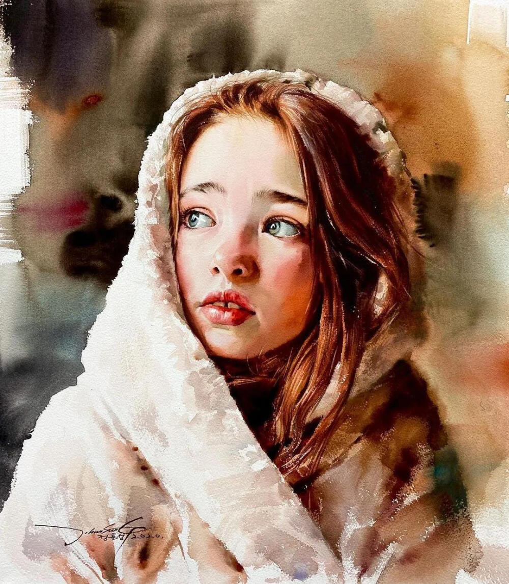 水彩画家、水彩培训师:J.hunsung（郑勋成）