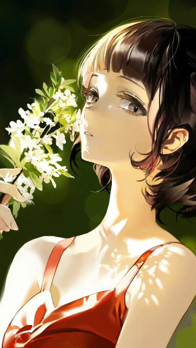 我仅是不愿，见寓意着圆满的合欢，晚景凄凉。