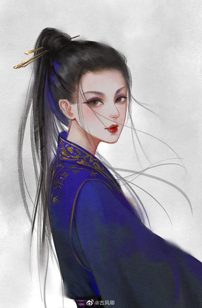 （古风美人）画师：猫吖77