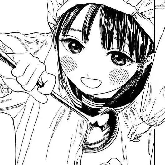 黑白动漫女生头像