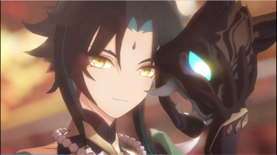 魈（mmd截图）