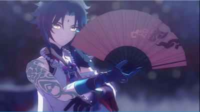 魈（mmd截图）