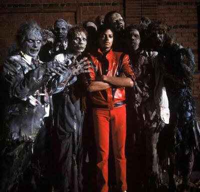 致敬thriller.
