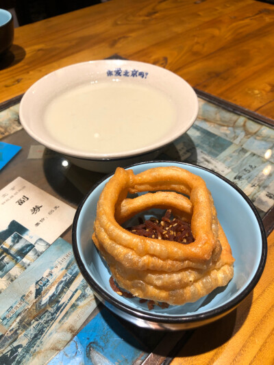 豆汁焦圈