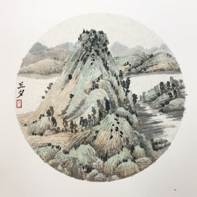 山水 国画 绘画 画画 风景 写意