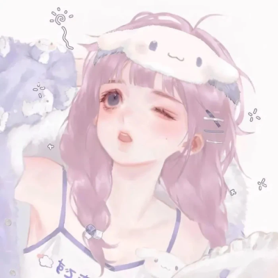 二次元动漫闺蜜头像