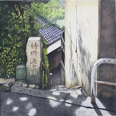 Ryota Hayashi是一位日来自本东京的彩铅画家，他的绘画风格可以很明显地看出，偏向细腻、写实。
