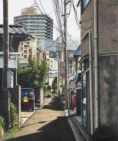 Ryota Hayashi是一位日来自本东京的彩铅画家，他的绘画风格可以很明显地看出，偏向细腻、写实。
