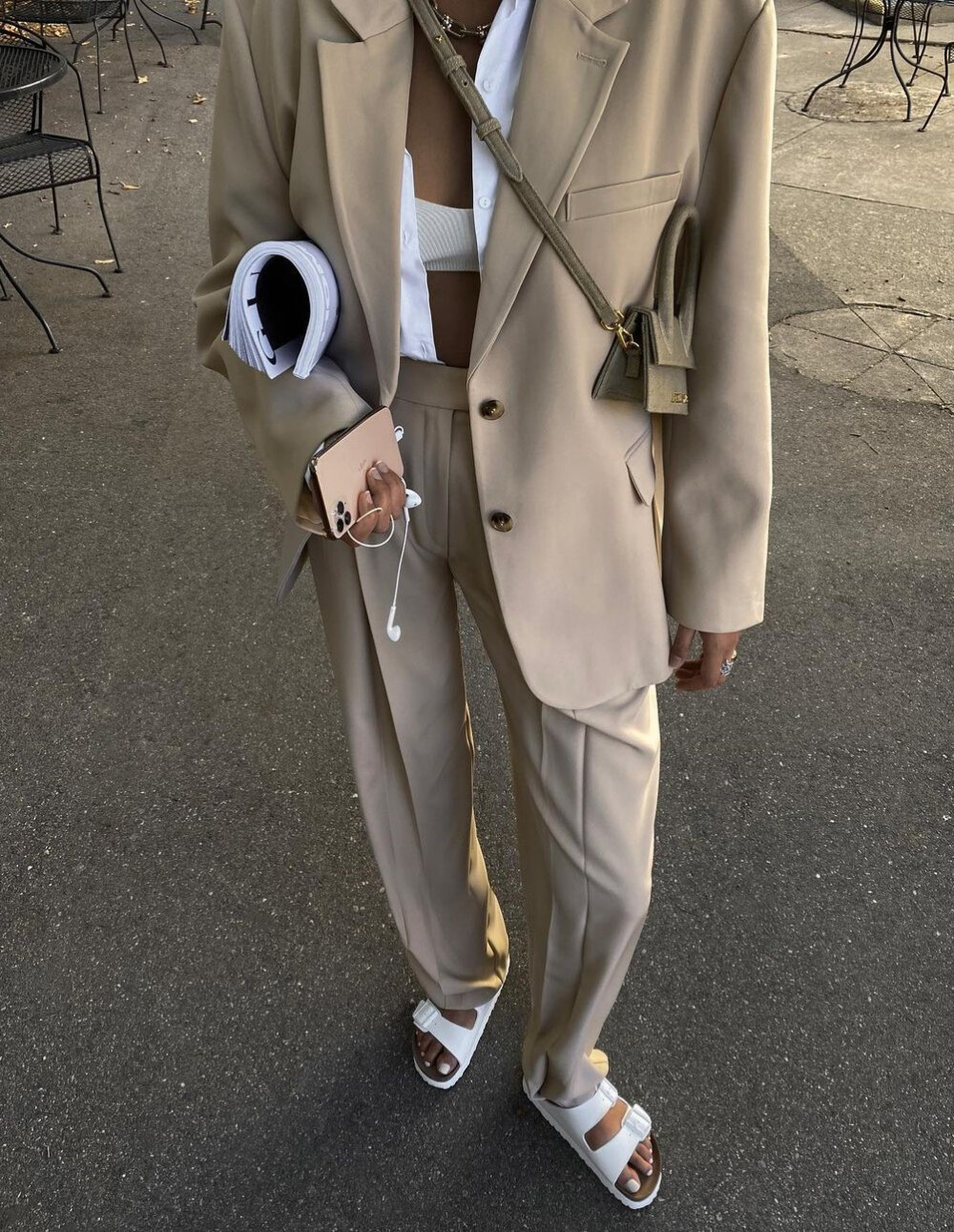 街拍 欧美 博主 时尚 ins