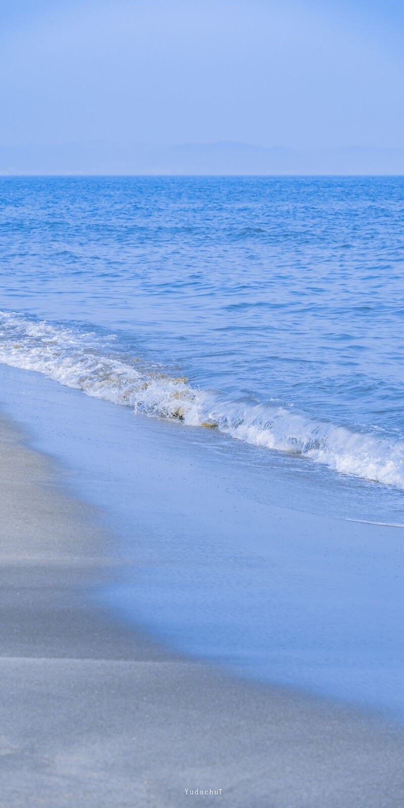 蓝色 海浪 天空 美