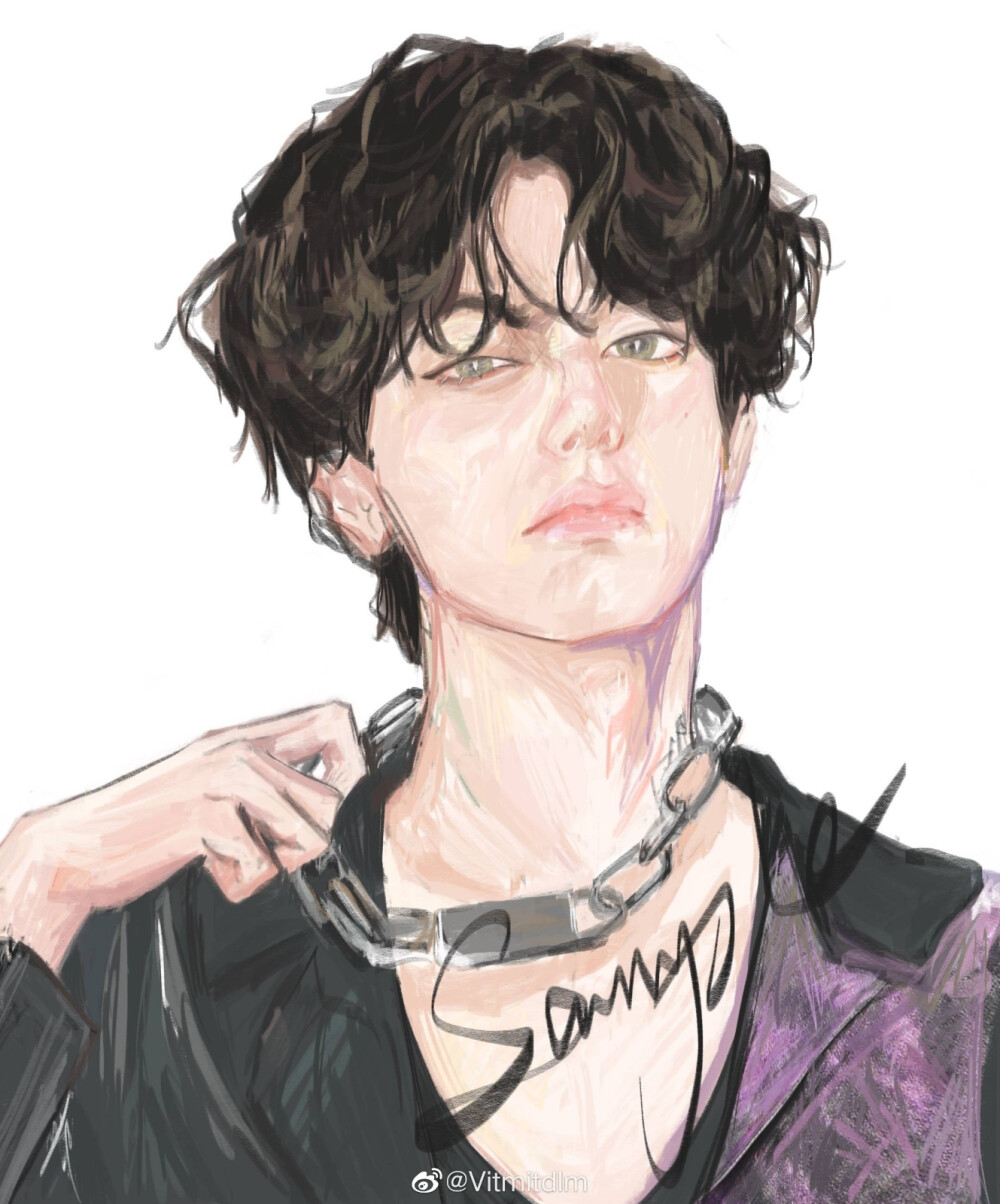 金泰亨手绘 ,搜图不易,留图请点赞,专辑内所有图片均有才阿米所绘,我