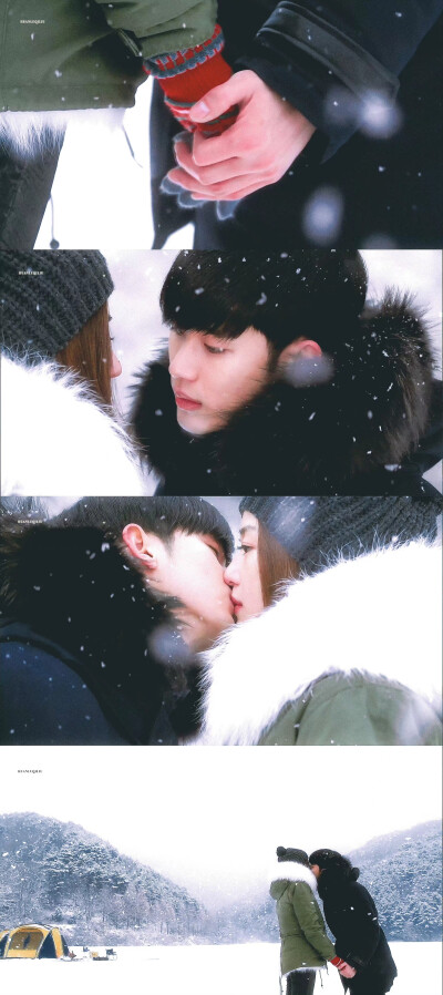 来自星星的你
初雪，跑去见你
cr.@环路气流
