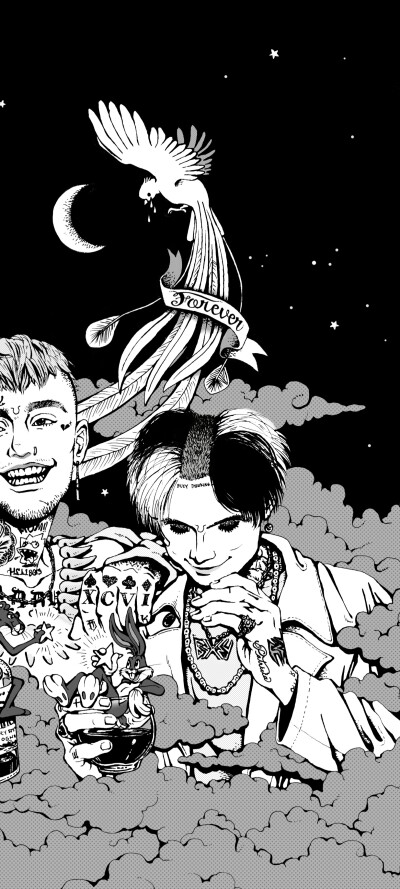 LILPEEP
画师：MoMoKo